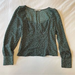 Abercrombie Floral Blouse